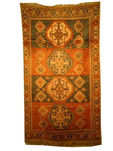 Kazak-Design Panel Rug