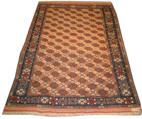 Shirvan-Design Rug with Star Lattice