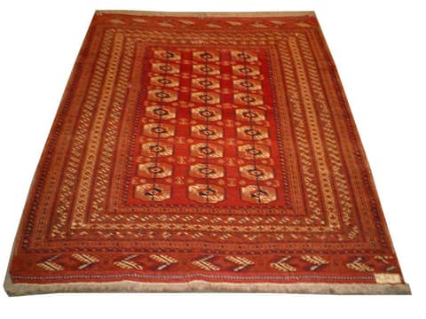 Turkmen 'Bokhara' Carpet with Tekke Güls