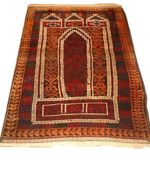 Baluch Multi-Niche Prayer Rug