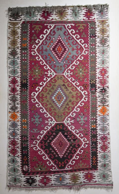 Antalya museum Anatolian ‘slit-kilim’ Mid-20th century 4847