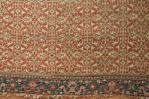 Istanbul Turkish and Islamic Museum Uşak carpet Lotto type 702 16th century in 2015 07 9595