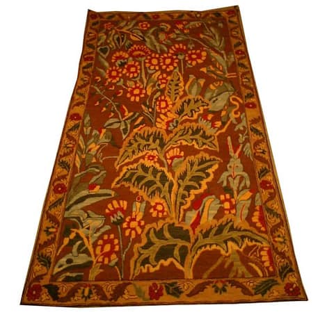 Verdure Garden with Rabbit and Birds Panel